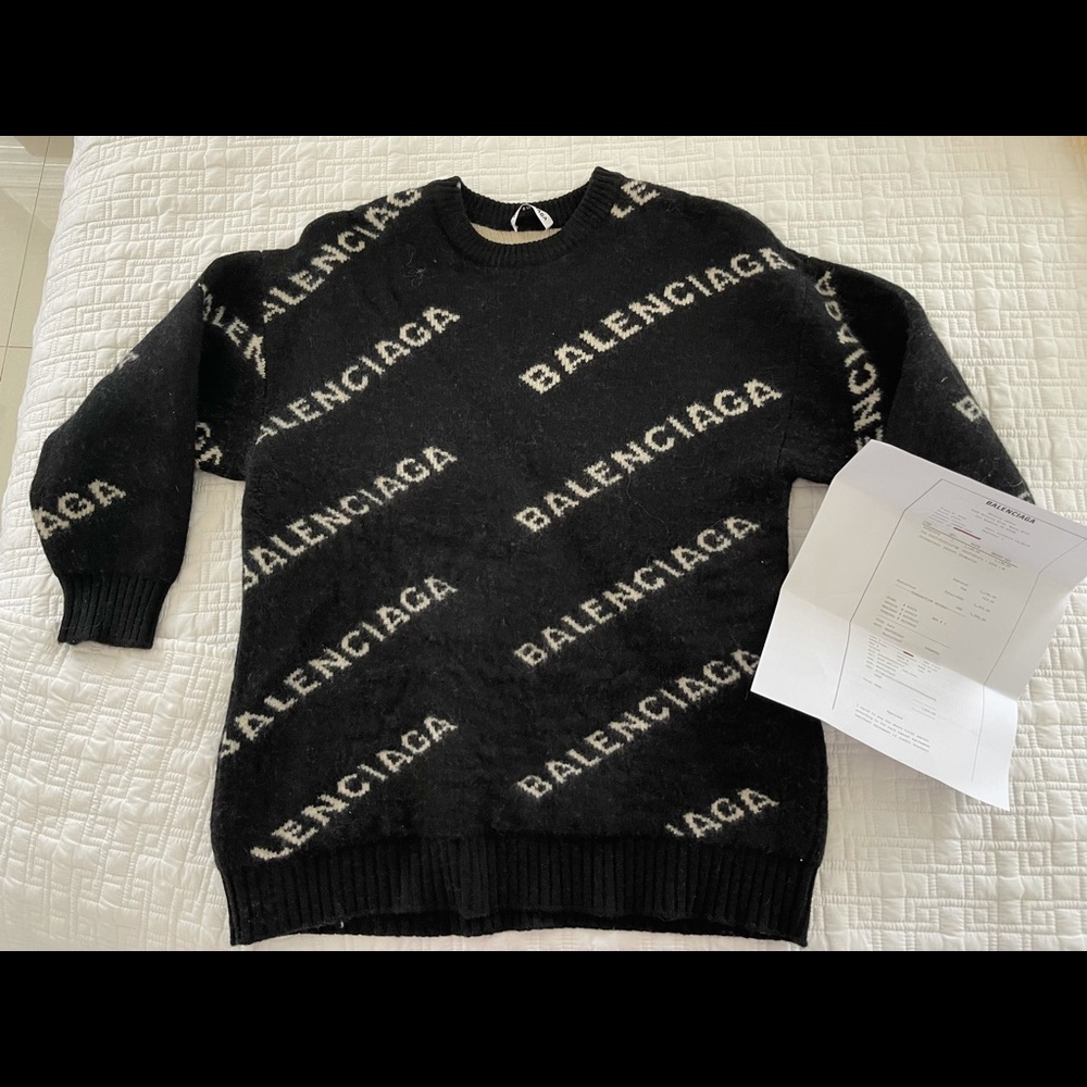 Authentic Balenciaga Sweater
